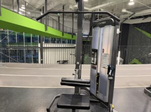 Photo of a Lat pull machine at the Jack Doyle Athletics Recreation centre
